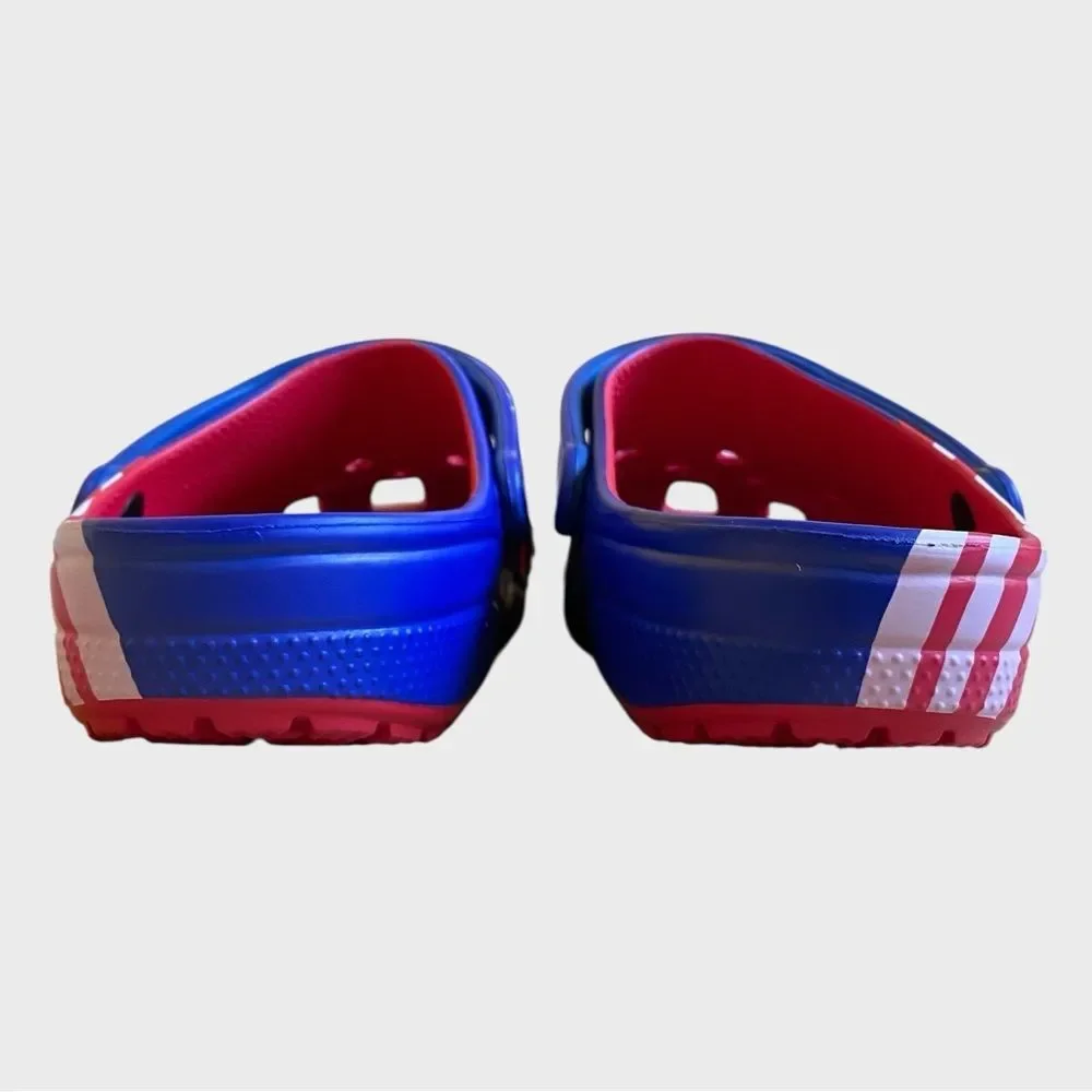 NEW Crocs Classic American Flag Clogs Men’s 9 Women's 11 Team USA Patriotic